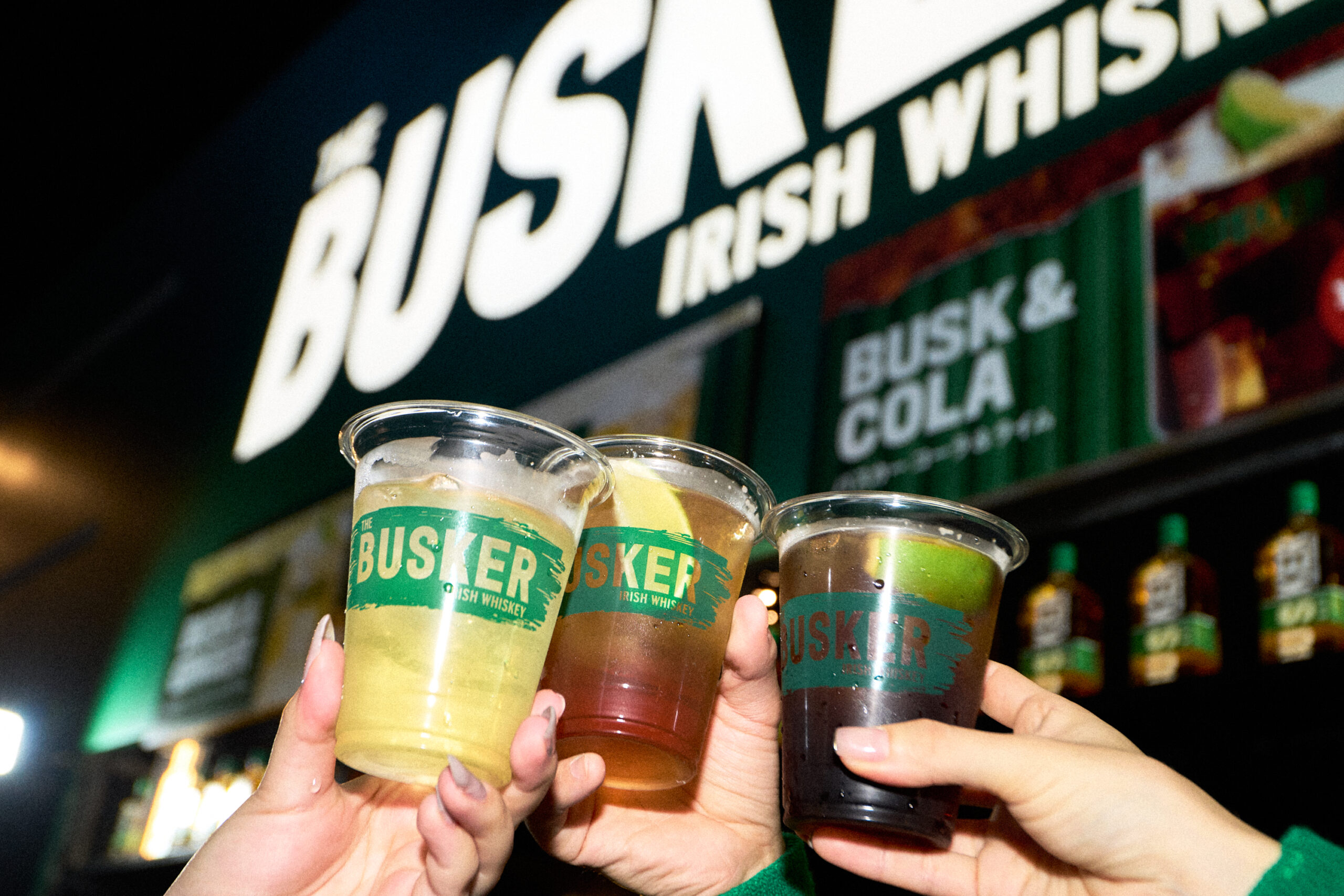 再注目のアイリッシュウイスキー[THE BUSKER ]リニューアル 3本セット
